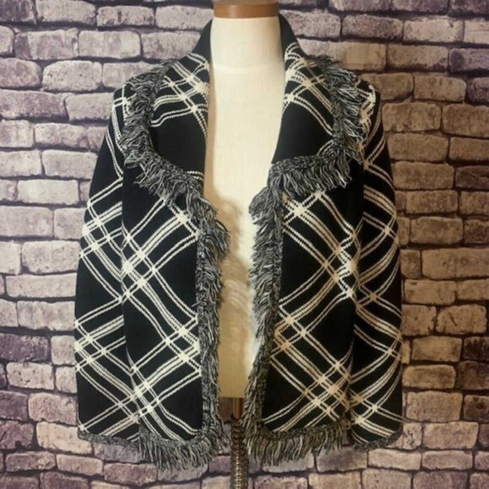Chico's Fringe Cardigan Size Small